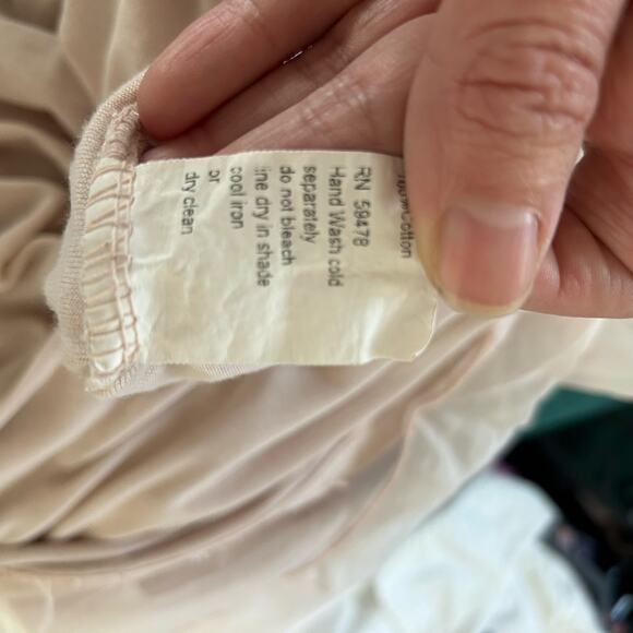 Eliana Baldi Silk Top Blouse Made in Italy Balletcore Romantic Princess Large - Picture 7 of 7